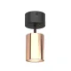 Orlicki Design Kika Mobile Nero / Rose Gold fekete mennyezeti spotlámpa (OR-OR84726) GU10 1 izzós IP20
