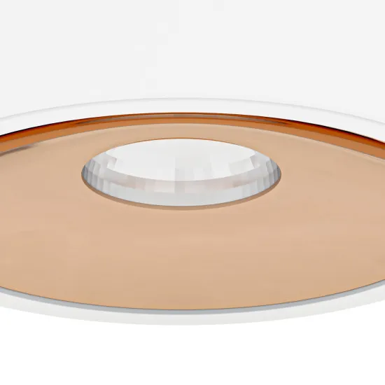 Orlicki Design Neo Bianco Slim KG / Ufo Gold fehér beépíthető lámpa (OR-OR83606) GU10 1 izzós IP20