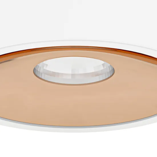 Orlicki Design Neo Bianco Slim LED / Ufo Gold fehér LED mennyezeti lámpa (OR-OR82296) LED 1 izzós IP20