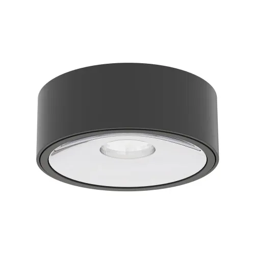 Orlicki Design Neo Nero Slim KG / Ufo Cromo fekete beépíthető lámpa (OR-OR83644) GU10 1 izzós IP20