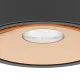 Orlicki Design Neo Nero Slim KG / Ufo Gold fekete beépíthető lámpa (OR-OR83651) GU10 1 izzós IP20
