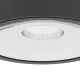 Orlicki Design Neo Nero Slim LED / Ufo Cromo fekete LED mennyezeti lámpa (OR-OR84009) LED 1 izzós IP20