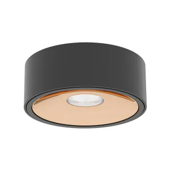 Orlicki Design Neo Nero Slim LED / Ufo Gold fekete LED mennyezeti lámpa (OR-OR83996) LED 1 izzós IP20 Orlicki Design Neo Nero Slim LED / Ufo Gold fekete LED mennyezeti lámpa (OR-OR83996) LED 1 izzós IP20