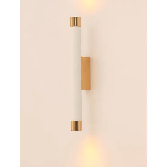 Orlicki Design Q Parette Bianco / Gold arany-fehér fali lámpa (OR-OR84559) G9 2 izzós IP20