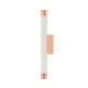 Orlicki Design Q Parette Bianco / Rose Gold rozéarany-fehér fali lámpa (OR-OR84566) G9 2 izzós IP20