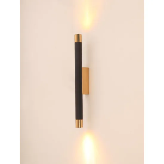 Orlicki Design Q Parette Nero / Gold fekete-arany fali lámpa (OR-OR84573) G9 2 izzós IP20