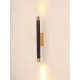 Orlicki Design Q Parette Nero / Gold fekete-arany fali lámpa (OR-OR84573) G9 2 izzós IP20