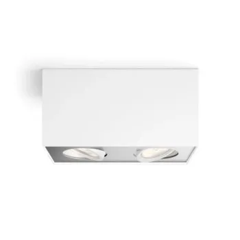 PHILIPS BOX fehér LED mennyezeti spotlámpa (PHI-8718696164525) LED 2 izzós IP20