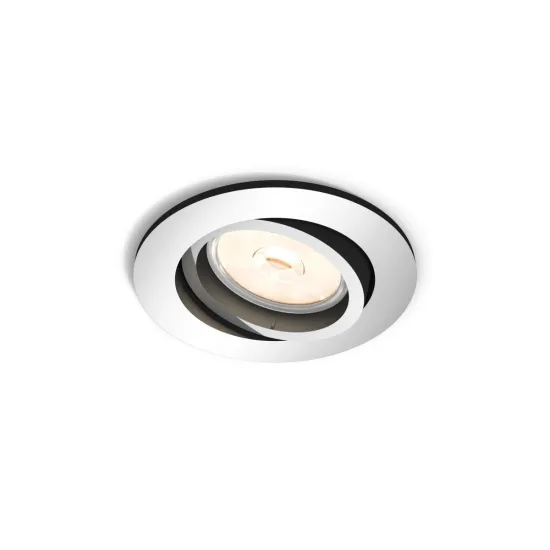 PHILIPS DONEGAL króm mennyezetbe építhető lámpa (PHI-8718696160855) GU10 1 izzós IP20