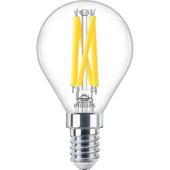 Philips E14 LED izzó 5,9W fényerőszabályozható kisgömb dekor - 60W-ot kiváltó átlátszó fényerőszabályozható filament LED izzó (PHI-9290030141) E14