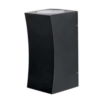 Prezent Bari szürke vízvédett kültéri fali lámpa (PRE-28202) GU10 2 izzós IP44