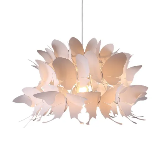 Prezent Butterfly ii fehér gyerek függesztett lámpa (PRE-48503) E27 1 izzós IP20