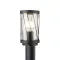 Prezent Copenhagen fekete-átlátszó vízvédett kültéri állólámpa (PRE-61038) E27 1 izzós IP44