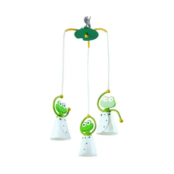 Prezent Frog színes gyerek függesztett lámpa (PRE-28001) E14 3 izzós IP20