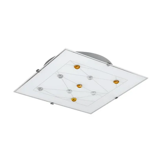 Prezent Gps fehér-barna mennyezeti lámpa (PRE-45113) E14 2 izzós IP20