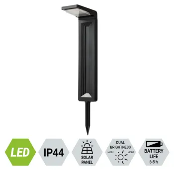 Prezent Keyo fekete LED kültéri leszúrható lámpa (PRE-65284) LED 1 izzós IP44