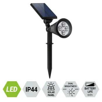 Prezent Lion fekete LED kültéri leszúrható lámpa (PRE-65286) LED 1 izzós IP65