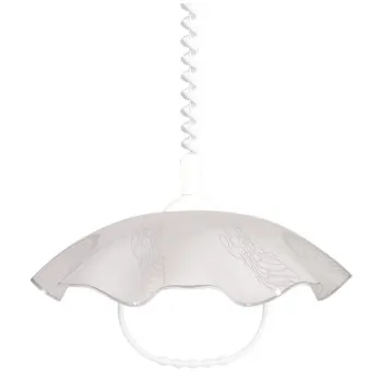 Prezent Lyra fehér függesztett lámpa (PRE-45144) E27 1 izzós IP20