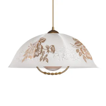 Prezent Lyra fehér-arany függesztett lámpa (PRE-47001L03) E27 1 izzós IP20