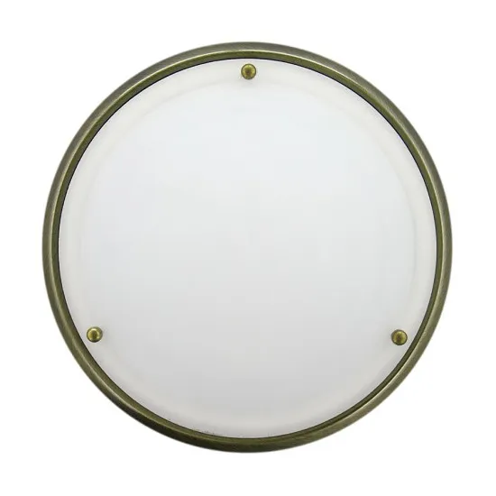 Prezent Neptun bronz-fehér vízvédett mennyezeti lámpa (PRE-425) E27 1 izzós IP44 Prezent Neptun bronz-fehér vízvédett mennyezeti lámpa (PRE-425) E27 1 izzós IP44