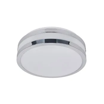 Prezent Nord króm-fehér vízvédett mennyezeti lámpa (PRE-49010) E27 1 izzós IP44