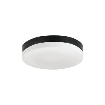 Prezent Pills fehér-fekete vízvédett mennyezeti lámpa (PRE-67113) E27 1 izzós IP44