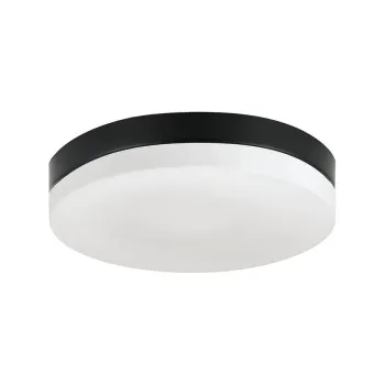 Prezent Pills fehér-fekete vízvédett mennyezeti lámpa (PRE-67114) E27 1 izzós IP44