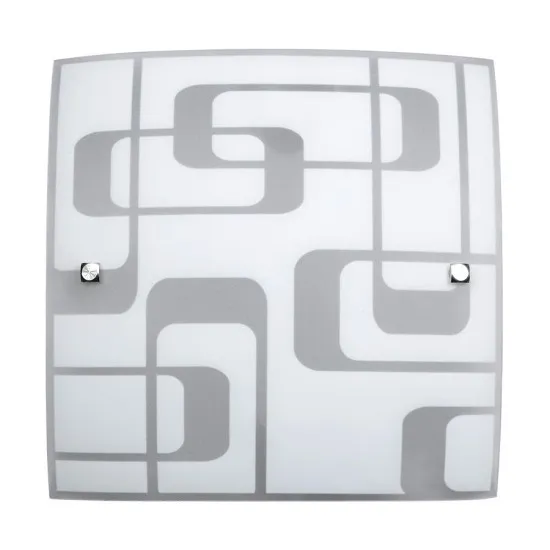 Prezent Qido króm-fehér mennyezeti lámpa (PRE-1384) E27 1 izzós IP20