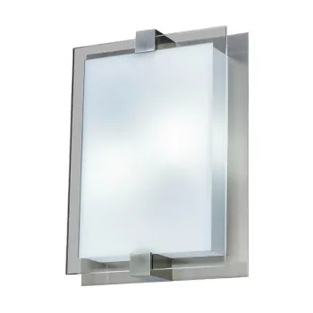 Prezent Sharp króm-fehér mennyezeti lámpa (PRE-62011) E27 4 izzós IP20