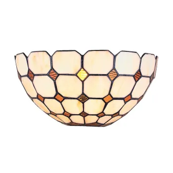 Prezent Tiffany színes Tiffany fali lámpa (PRE-102) E14 1 izzós IP20