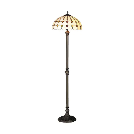 Prezent Tiffany színes Tiffany állólámpa (PRE-144) E27 2 izzós IP20