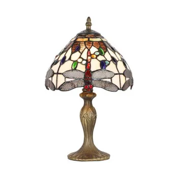 Prezent Tiffany színes Tiffany asztali lámpa (PRE-1709) E14 1 izzós IP20