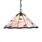 Prezent Tiffany színes függesztett Tiffany lámpa (PRE-172) E27 2 izzós IP20