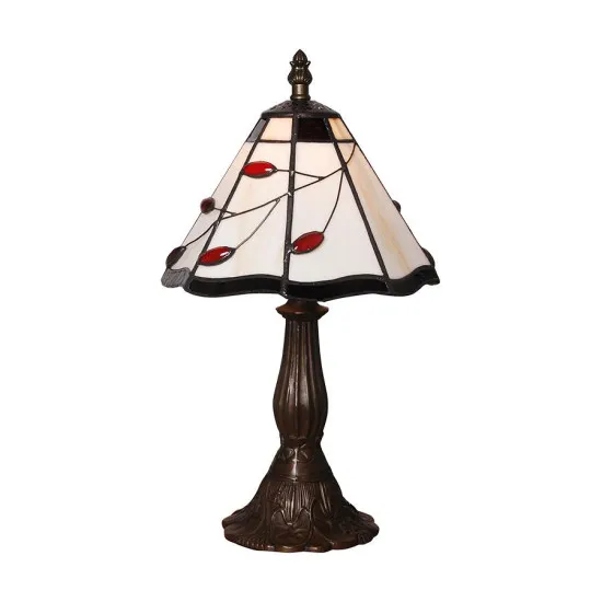 Prezent Tiffany színes Tiffany asztali lámpa (PRE-173) E14 1 izzós IP20