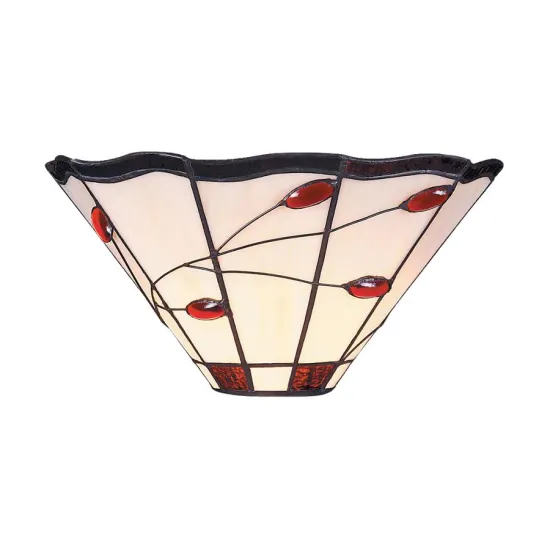 Prezent Tiffany színes Tiffany fali lámpa (PRE-174) E14 1 izzós IP20