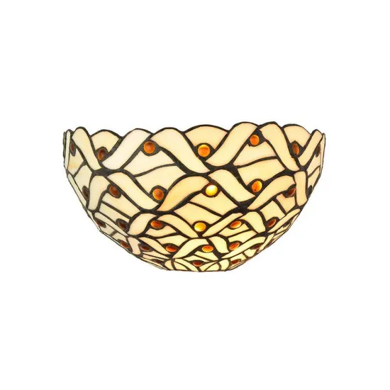 Prezent Tiffany színes Tiffany fali lámpa (PRE-225) E14 1 izzós IP20