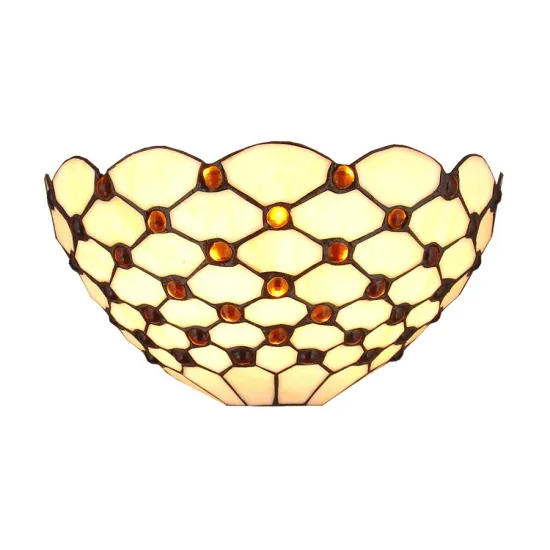 Prezent Tiffany színes Tiffany fali lámpa (PRE-72) E14 1 izzós IP20