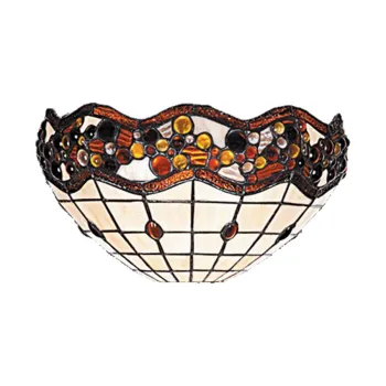 Prezent Tiffany színes Tiffany fali lámpa (PRE-99) E14 1 izzós IP20