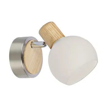 Prezent Tong króm-fehér fali spotlámpa (PRE-75565) E14 1 izzós IP20