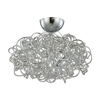 Prezent Wired szürke-króm mennyezeti lámpa (PRE-64381) G4 4 izzós IP20