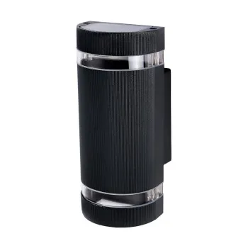 Prezent Zaragoza szürke vízvédett kültéri fali lámpa (PRE-28203) E27 2 izzós IP44