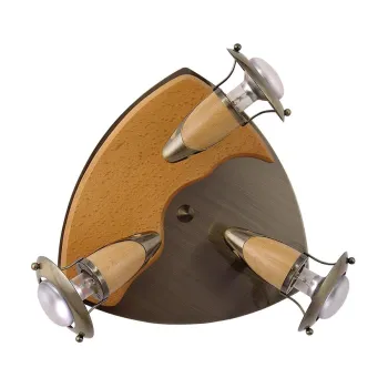 Prezent Zeus barna-bronz mennyezeti spotlámpa (PRE-325) E14 3 izzós IP20