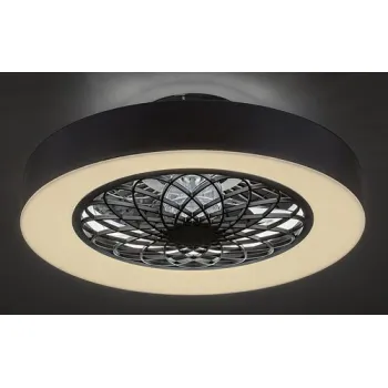 Rábalux Adonias fekete-fehér LED mennyezeti csillár ventilátor (RAB-5419) LED 1 izzós IP20 Rábalux Adonias fekete-fehér LED mennyezeti csillár ventilátor (RAB-5419) LED 1 izzós IP20