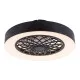 Rábalux Adonias fekete-fehér LED mennyezeti csillár ventilátor (RAB-5419) LED 1 izzós IP20