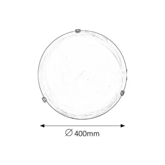 Rábalux Alabastro fehér alabástrom-arany mennyezeti lámpa (RAB-3301) E27 2 izzós IP20