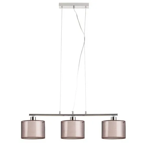 Rábalux Anastasia barna-krróm függesztett lámpa (RAB-2630) E27 3 izzós IP20