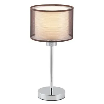 Rábalux Anastasia barna-krróm asztali lámpa (RAB-2631) E27 1 izzós IP20