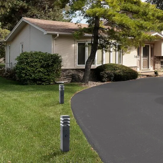 Rábalux Ankara antracit kültéri mozgásérzékelős állólámpa (RAB-77026) E27 1 izzós IP44