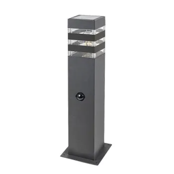 Rábalux Ankara antracit kültéri mozgásérzékelős állólámpa (RAB-77026) E27 1 izzós IP44