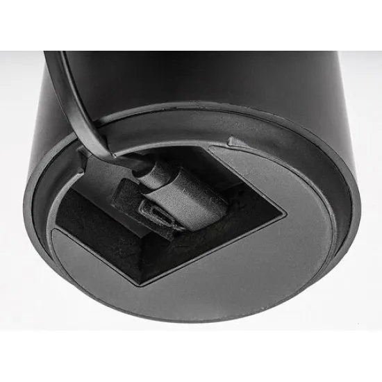 Rábalux Assen fekete LED kültéri állólámpa (RAB-77062) LED 1 izzós IP44